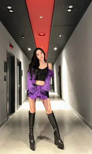 Tiffany Young’s Outfit in Versace Boots (2023)