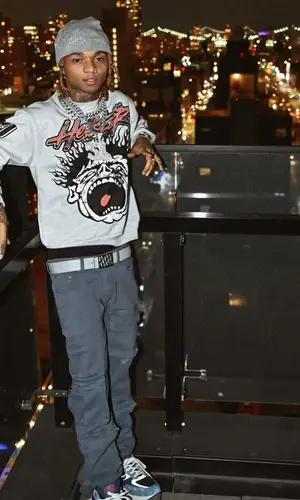 Swae Lee wearing Hellstar sweater