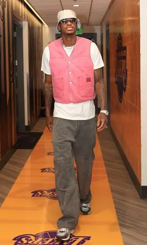 Jarred Vanderbilt’s Outfit in Acne Studios Jacket & Dior Sneakers (2023)