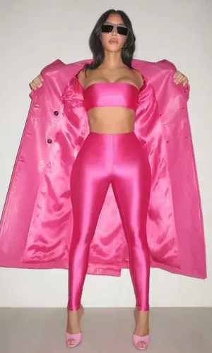 Kim Kardashian wearing Prada jacket