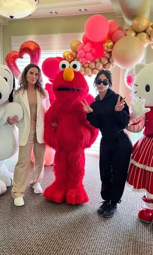 Kim Kardashian wearing Skims pants