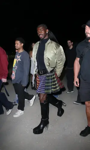 Lil Nas X’s Outfit in Rick Owens Jacket & Chopova Lowena Pants (2023)