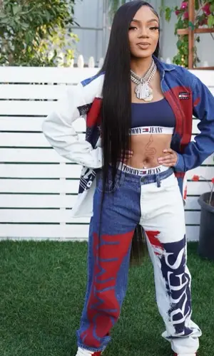 GloRilla’s Outfit in Tommy Jeans Jacket & Aries (2023)