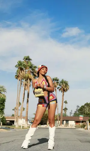 Bia’s Outfit in R13 Boots, Marni Hat & No Vacancy Inn (2023)