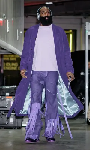 James Harden wearing Apple other