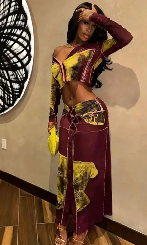 Dess Dior wearing Jean Paul Gaultier other