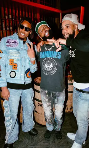 Odell Beckham Jr wearing Vintage t-shirt