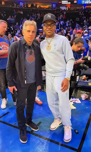 Michael Rainey Jr. wearing Ami Alexandre Mattiussi sweatshirt