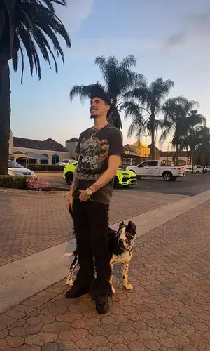LaMelo Ball’s Outfit in Valabasas Jeans, Dior Sneakers & LaFrance Cap (2023)