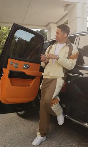 Lil Bibby’s Outfit in Kith Jacket & Nike Sneakers (2023)