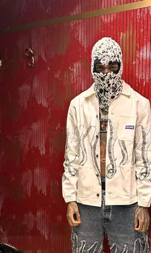 NLE Choppa wearing Emilio Aparicio other