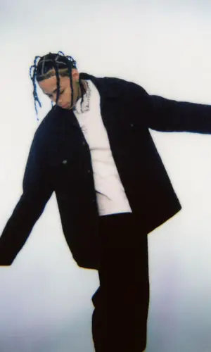 DD Osama wearing Marc Jacobs eyewear