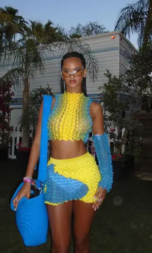Juliana Nalu wearing Chet Lo glov