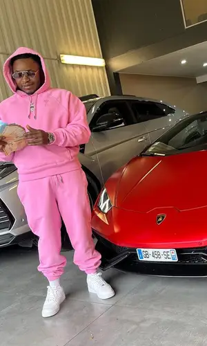 Landy wearing Ami Alexandre Mattiussi hoody