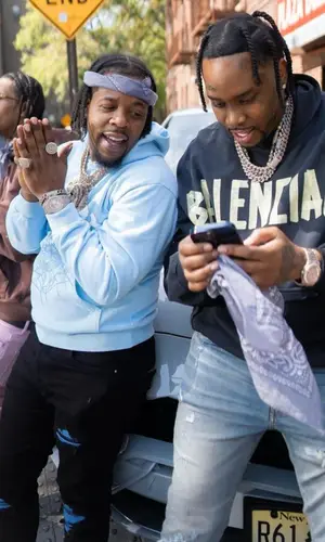 Rowdy Rebel’s Outfit in Spider Worldwide Hoodie, Amiri Jeans & Jordan Sneakers (2023)