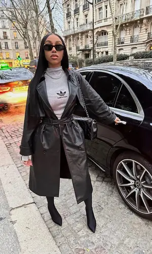 Kris Summers wearing Prada jacket
