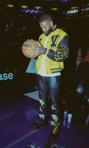 Odell Beckham Jr wearing Chrome Hearts belt