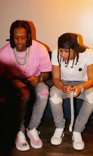DD Osama wearing Amiri cap