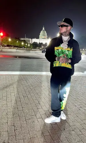 Millyz wearing Paradox hoody