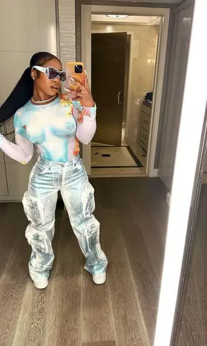 Reginae Carter wearing Chanel eyewear