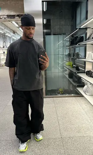 Toosii wearing Balenciaga eyewear