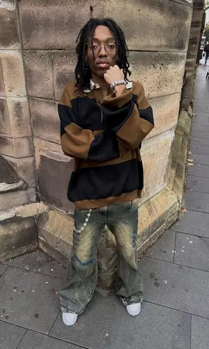 Lil Tecca wearing Chrome Hearts eyewear