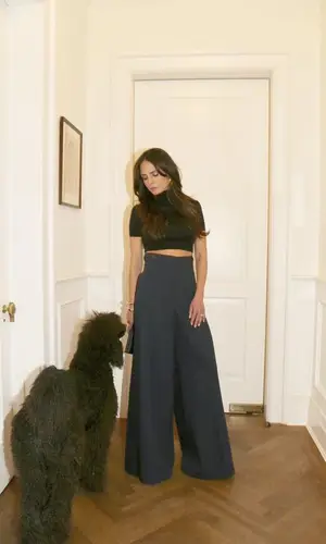 Jordana Brewster wearing MaxMara top