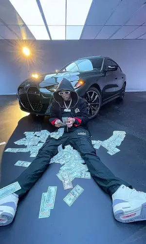 D Savage wearing Guardian Angel jacket