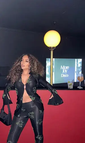Jade Thirlwall wearing Prada bag