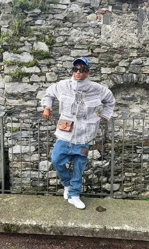 Jaden Smith’s Outfit in Louis Vuitton Jacket (2023)