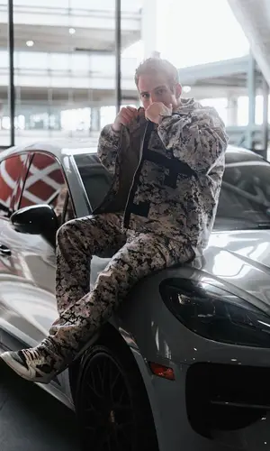 Gianni Paolo wearing Saint Mind jacket