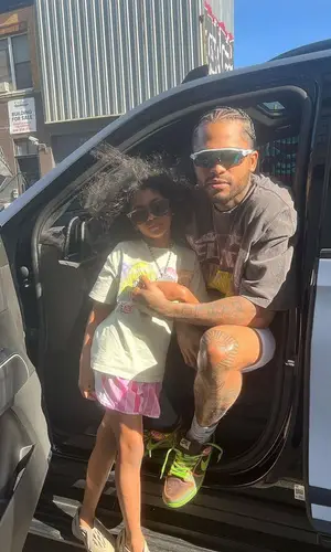 Dave East wearing Oakley eyewear