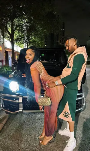 LightSkinKeisha wearing Dolce & Gabbana sandal