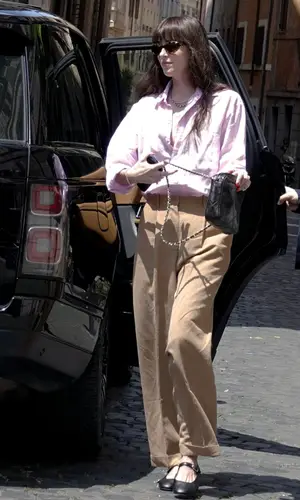 Dakota Johnson wearing Chanel bag