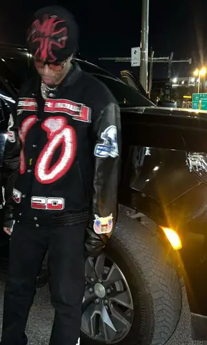 Metro Boomin wearing Chrome Hearts hat