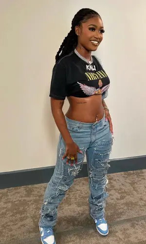 kaliii’s Outfit in BooHooMan T-Shirt, Nike Sneakers & Diesel Bag (2023)