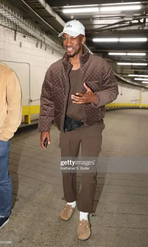 Jimmy Butler wearing Birkenstock sandal