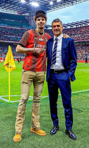 LaMelo Ball’s Outfit in Puma Jersey, Valabasas Jeans & LaFrance Cap (2023)