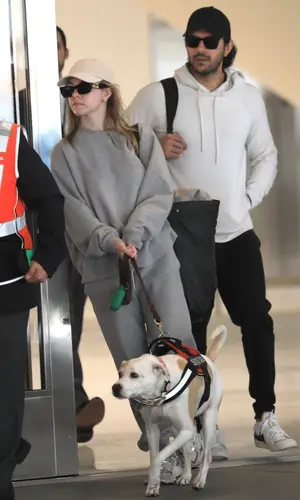 Sydney Sweeney wearing Miu Miu eyewear