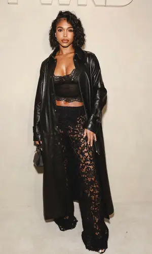 Lori Harvey wearing Hermes bag