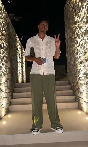 Jude Bellingham wearing Marni pants
