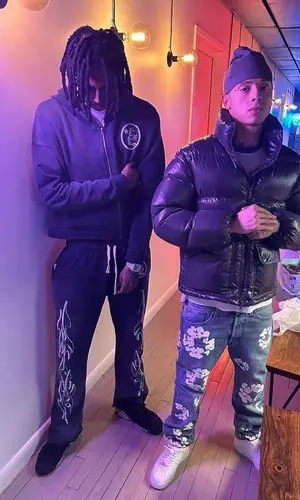 Sha Gz wearing Jordan sneakers