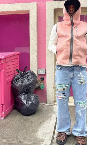 Snot’s Outfit in Rick Owens Jacket, Kapital T-Shirt & Marni Jeans (2023)