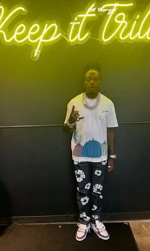 Sauce Walka wearing Levi’s jeans