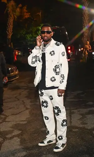 Fabolous wearing Denim Tears jeans