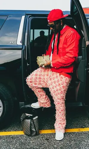 Icewear Vezzo wearing Advisory Board Crystals jacket