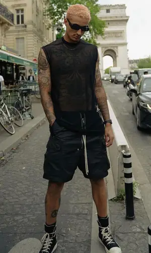 Kyle Kuzma’s Outfit in Rick Owens Eyewear (2023)