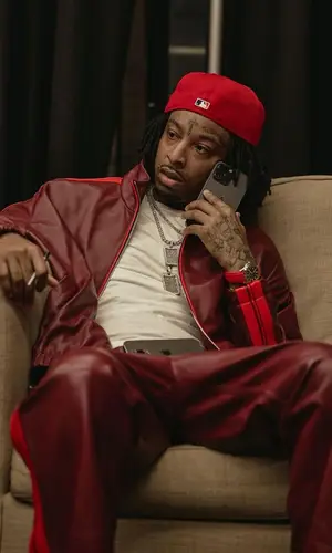 21 Savage wearing Marni pants
