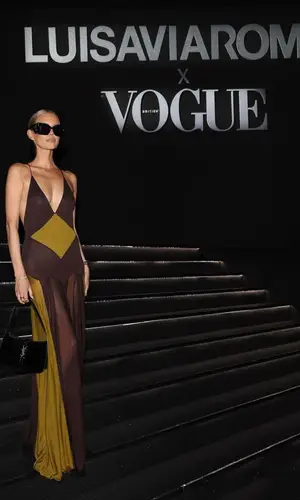 Leonie Hanne wearing Saint Laurent other