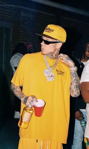 Millyz wearing Gallery Dept. t-shirt
